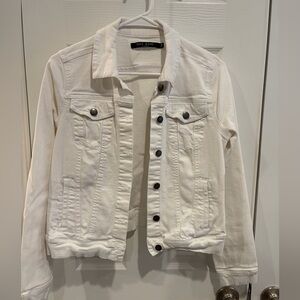 Women's White Jean Jacket